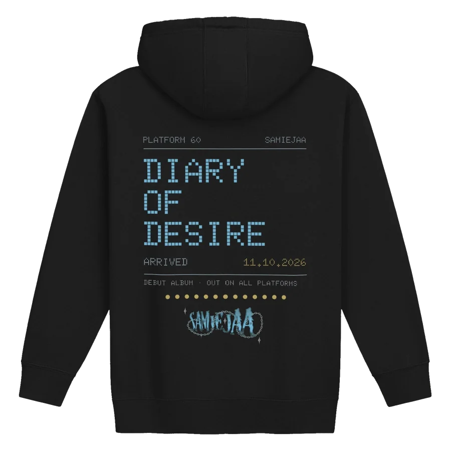 Minimalistic Debut Hoodie, back